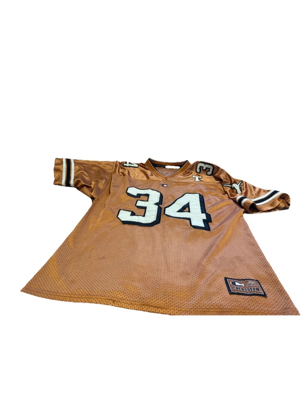 Colosseum Mens Texas Longhorns Football Jersey! 2XL